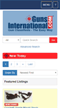 Mobile Screenshot of gunsinternational.com